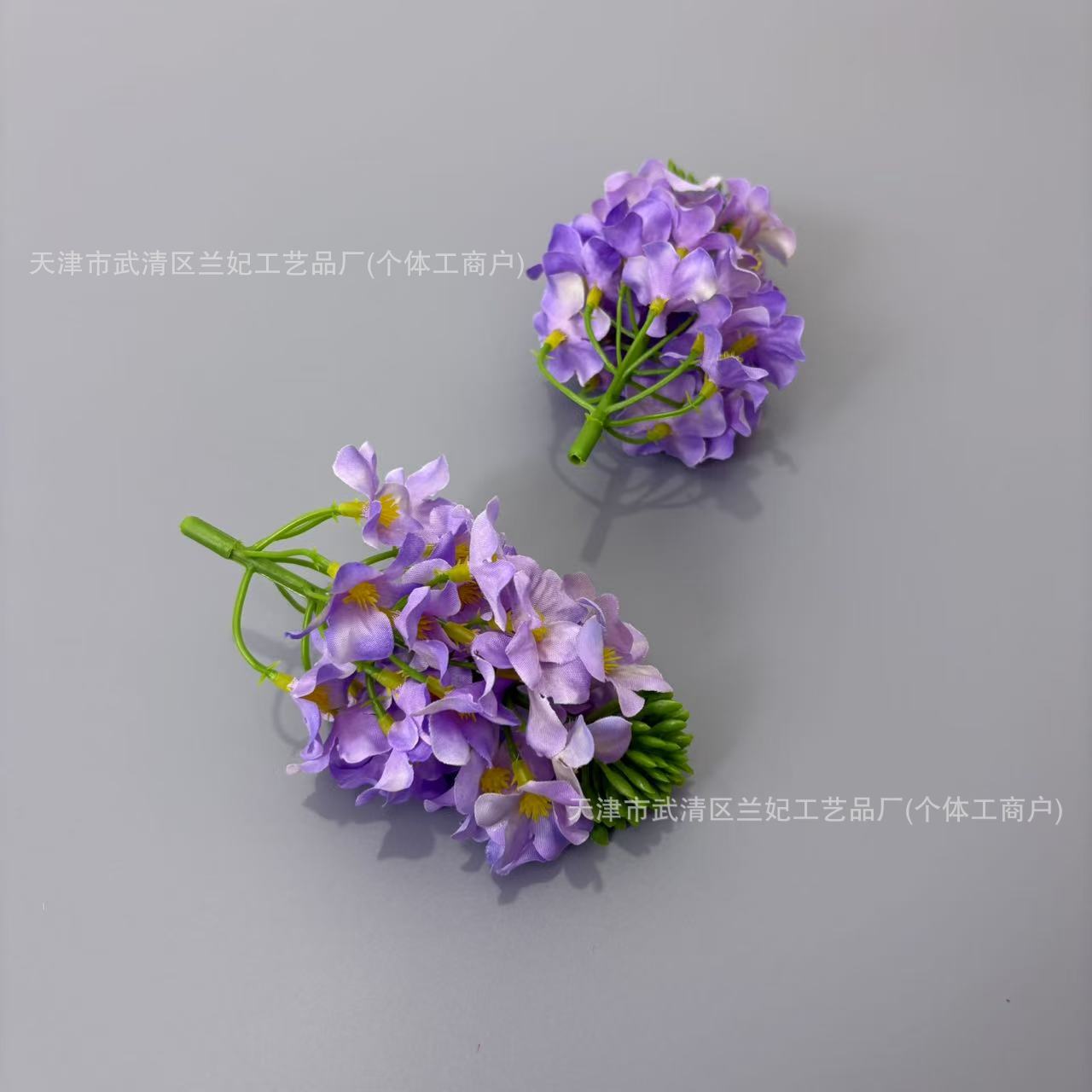 Simulación de jacintos de lavanda, flores de colza, flores de horquilla, flores de bricolaje hechas a mano, flores de boda, flores de pared, flores decorativas image 12