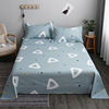 Sheet, set for elementary school students, duvet cover, bedspread, 3 piece set, simple and elegant design, autumn, wholesale