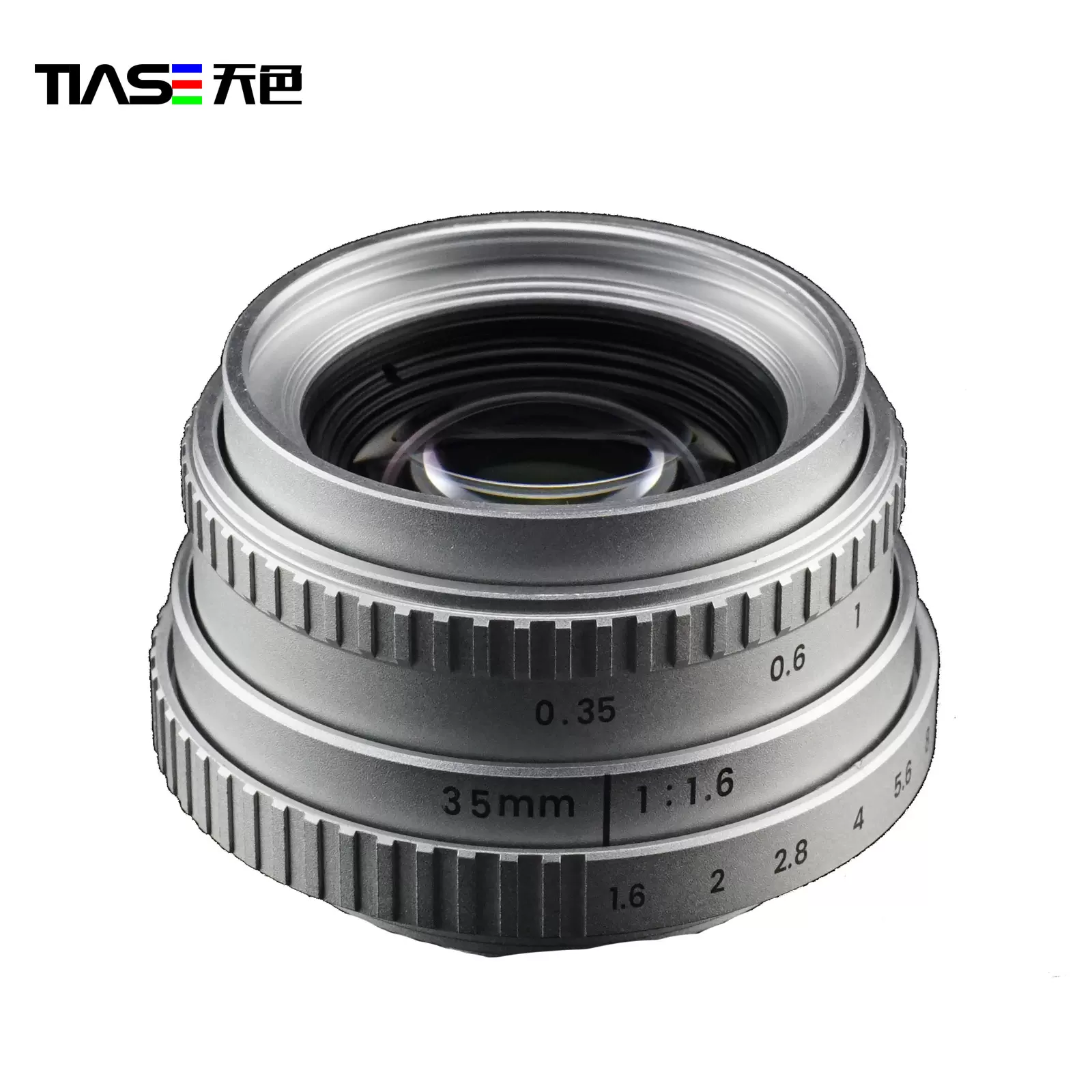 天色半画幅35mm手动对焦C口简易版微单数码F1.6相机镜头天色相机