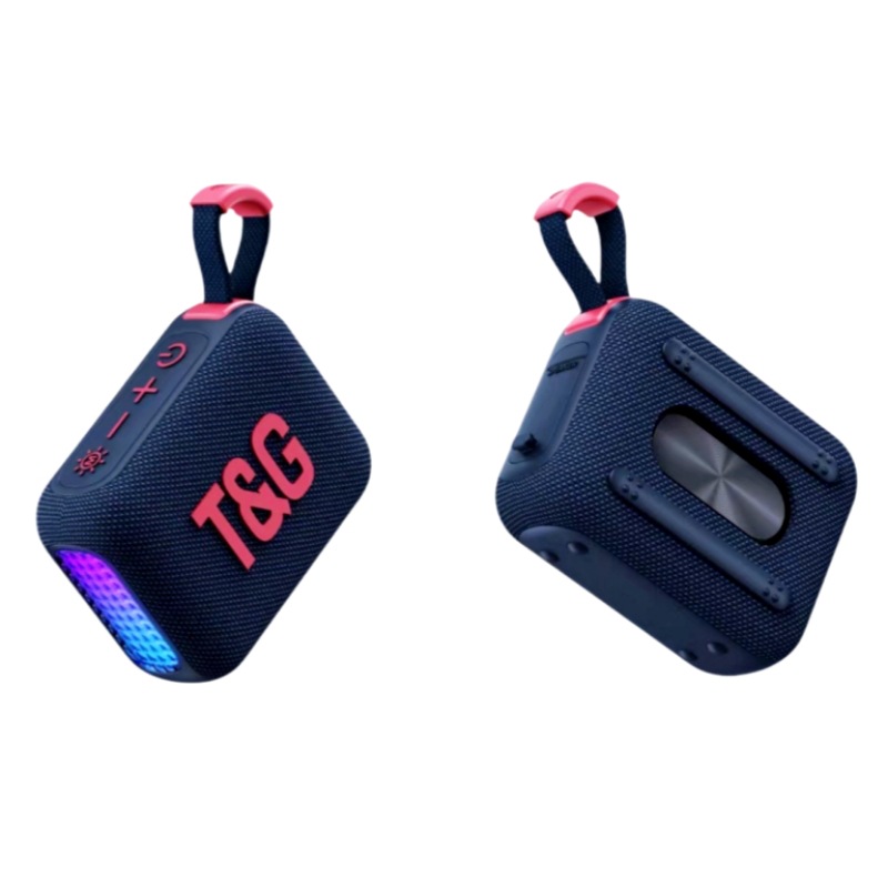 2025 nuevo TG445mini altavoz Bluetooth tela portátil para exteriores altavoz Bluetooth pequeño cañón de acero pequeño altavoz Bluetooth