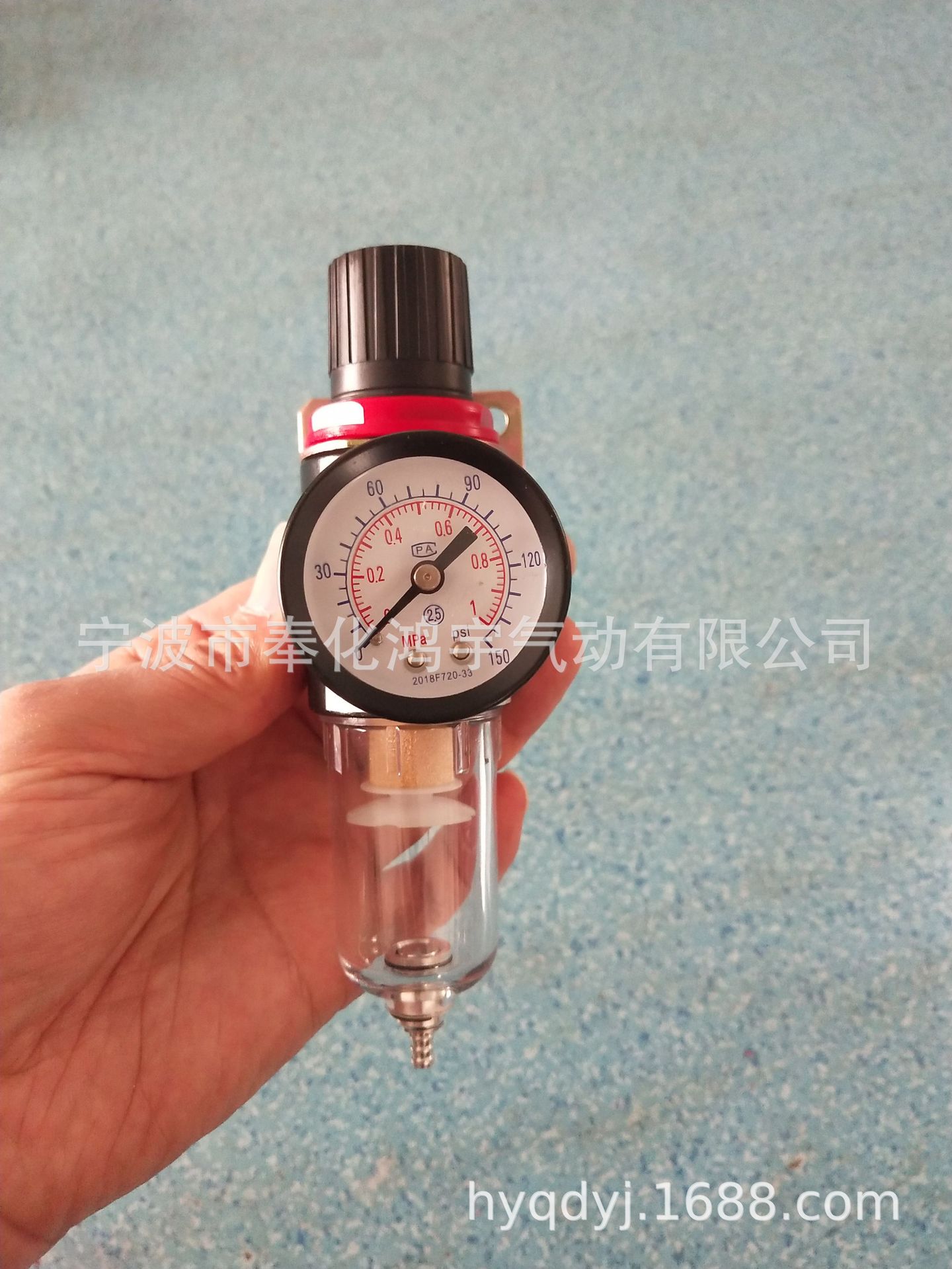 小单格 单水格过滤调压阀 AFR-2000 油水分离器 气泵空压机通用