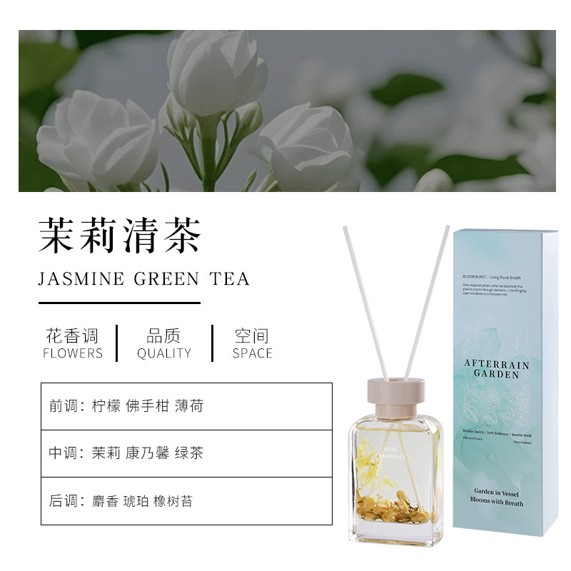 Xiangyu Monet Garden 火を使わないアロマテラピー 新しい屋内装飾品 寝室の香り ドライフラワーが高級な雰囲気を作り出す