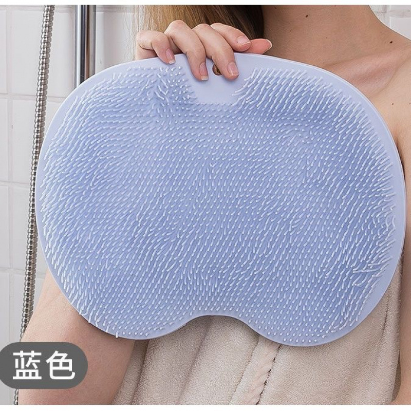 Baño de frota de espalda, artefacto mágico de frota de espalda, ventosas de espalda, almohadilla de pie de pared, cepillo de baño, masaje, no pedimos a nadie que se ponga en contacto con la gente.