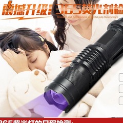 ミニポータブル小型懐中電灯多機能紫光屋外家族の必需品ツールライト