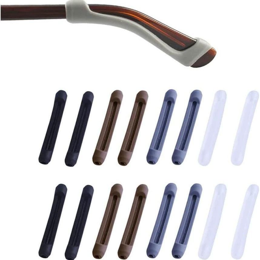 Аксессуары для очков фиксированные силиконовые очки с защитой от падения, чехол для ног, спортивный Противоскользящий рукав, наушники, Подушечка для ушей