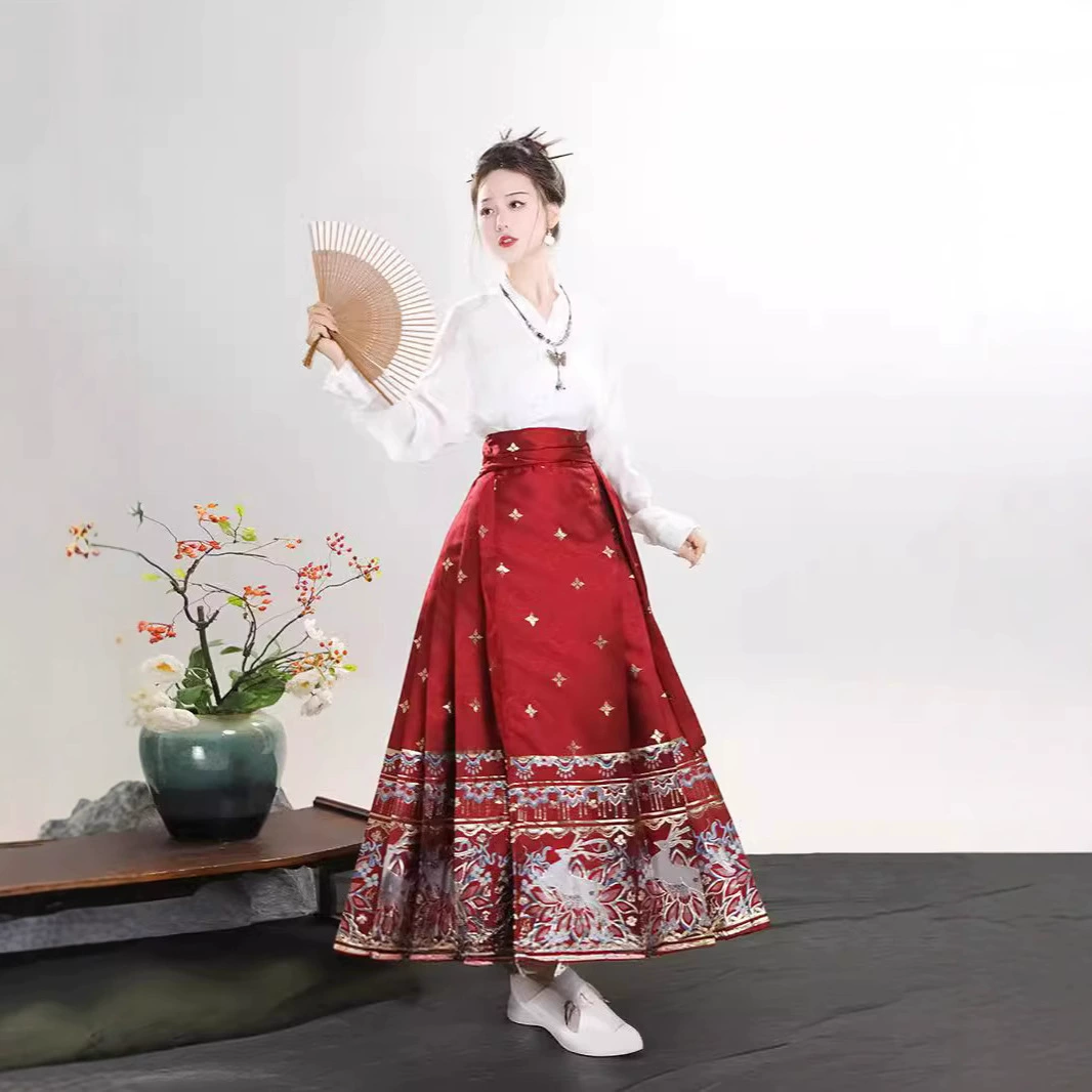 Menglu 2024 Оригинальный китайский стиль ткацкий золотой макияж