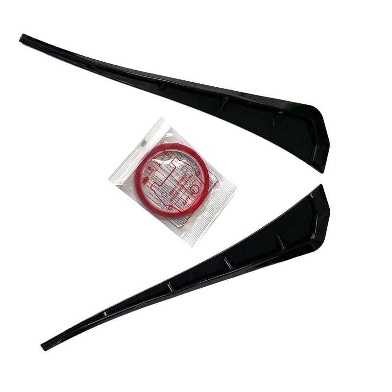 Simulación de coches tiburón mentón falso salida de aire lateral modificación etiqueta engomada del coche guardabarros cuerpo decoración capucha cubierta universal