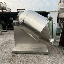 二手三维混合机 制药粉末搅拌混料设备 不锈钢多向运动混合机