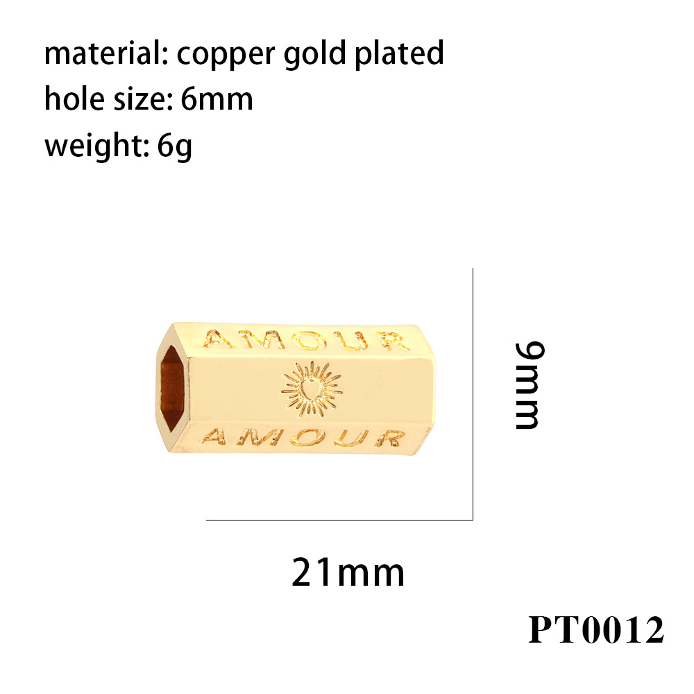 Zircon Inlay Material 1 Piece 20 * 9mm 22 * 8mm Hole 4~4.9mm Hole 6~9.9mm Copper Zircon Gold Plated Devil's Eye Heart Shape Polished DIY Jewelry Accessories Beads