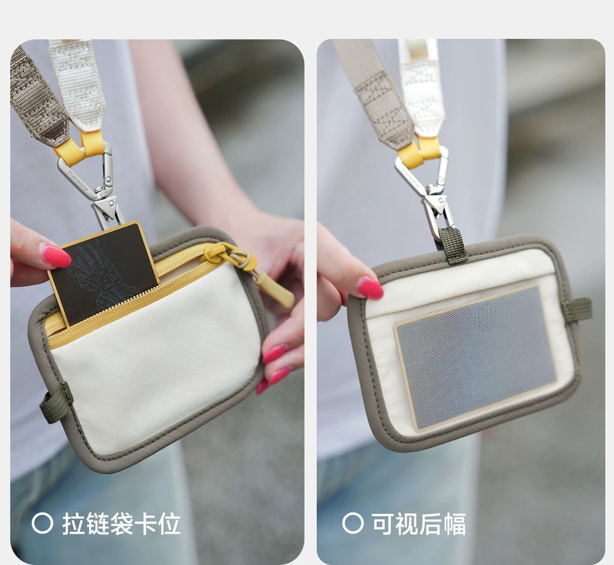 Mehrzweck-Dokumententasche Reisepass-Tasche Kartentasche Kartenhalter Chipkartentasche Mehrfach-Kartenfächer tragbar Schultertasche Reisetasche