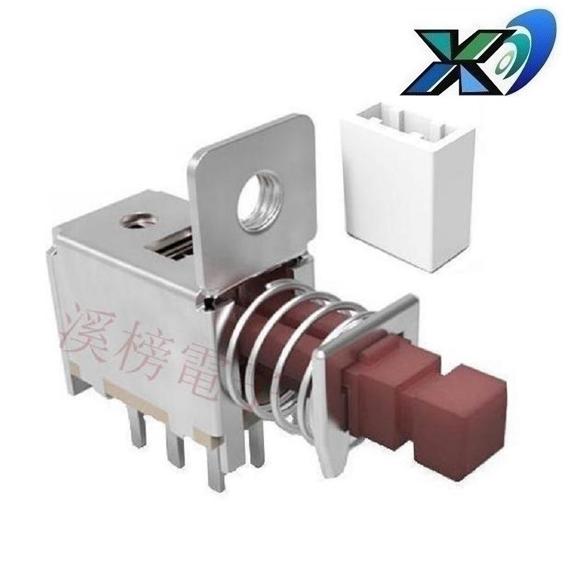 直键开关耐温手感好 小尺寸自锁开关侧按  按键开关有锁无锁侧按