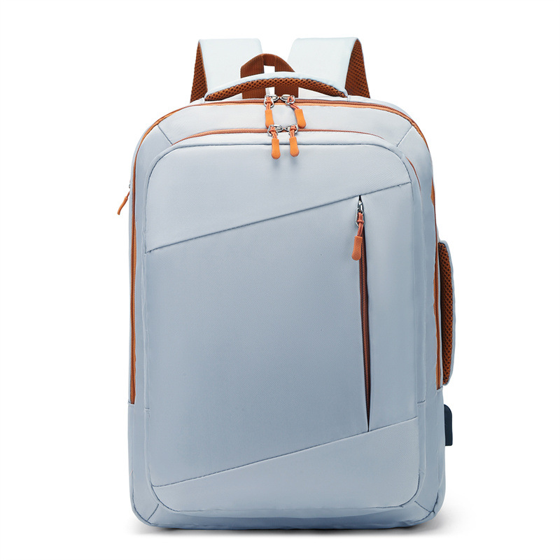 Mochila de hombro transfronteriza, bolsas de computadora, nuevos tipos de mochilas de moda para hombres y mujeres, bolsas de color sólido, bolsas de viaje al por mayor.