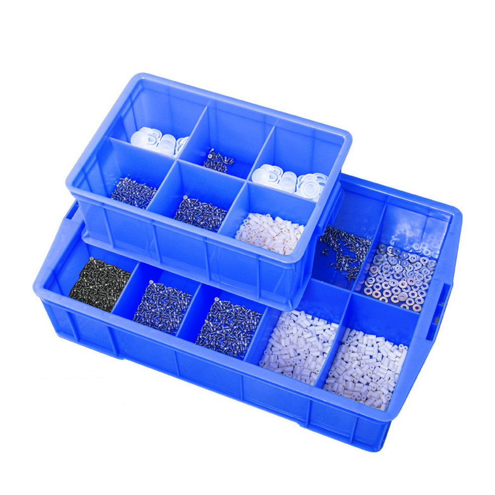 15/24/48/63/60分格周转箱螺丝收纳盒工具箱分隔塑胶箱分格零件盒