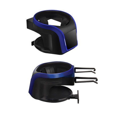 Car cup holder/beverage holder Holder Ashtray Storage Rack Two-in-One - shelf-blue