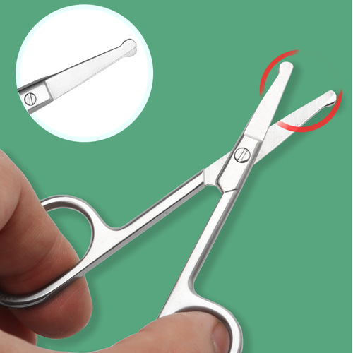 Scissors, nose hair scissors, eyebrow trimming, dead skin scissors, eyebrow scissors, stainless steel scissors, nose hair scissors, beauty tools, small scissors