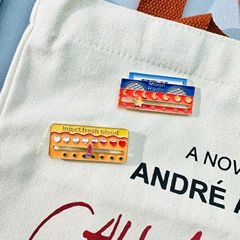 社交愛心電量胸針合金針筒滿血復活胸針可愛卡通別針可移動徽