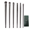 6 eye brushes + green brush pack