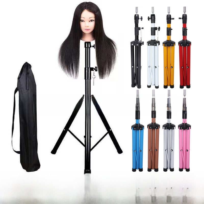 Head mold bracket mold head bracket teaching head color thickened tripod bracket wholesale mannequin sta