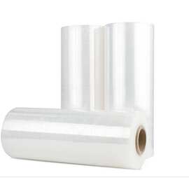 特粘大卷PE缠绕膜宽50cm重11斤托盘打包膜800米拉伸膜工业膜包邮