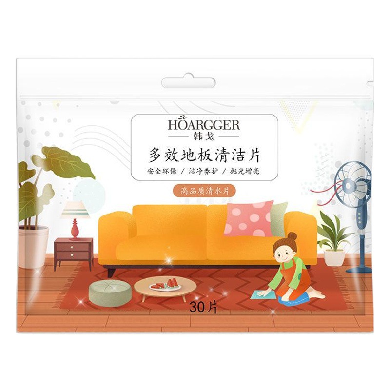 Multi-Purpose Floor Cleaning Tablets in a Bag, Scented Tile Floor Cleaner, Stain Remover, Cleaning Tablets for Home Use