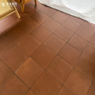 French Mid-Century Style Small Square Tiles B&B Balcony Retro Tiles Kitchen Bathroom Non-Slip Floor Tiles Wall Tiles Matte Tiles