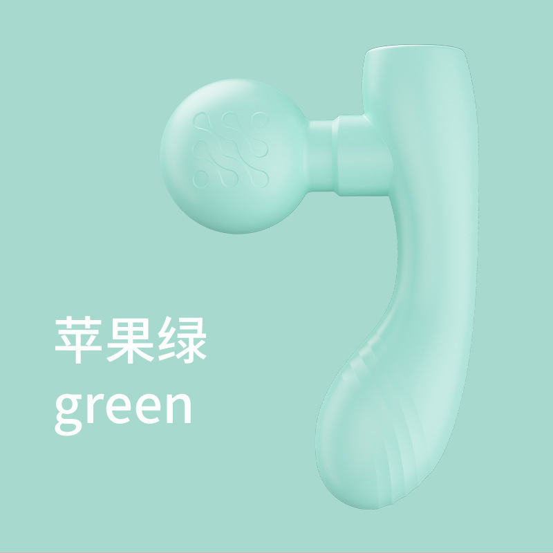 新品专利款双头按摩仪静音按摩仪腰部背部筋膜枪双头双电机迷你筋|undefined