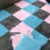 Gray + blue + pink [send strip]