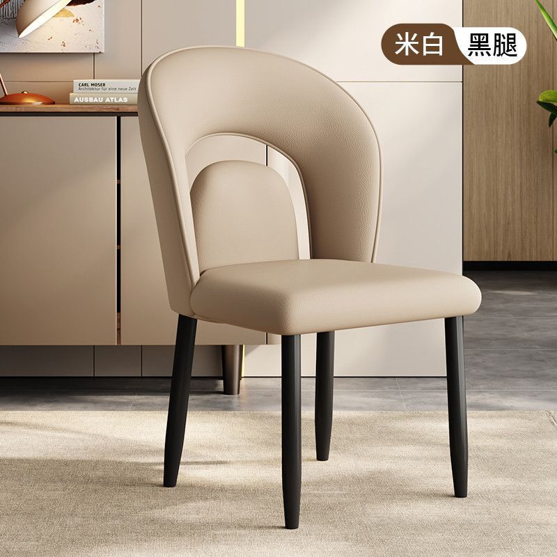 新款酒店餐桌椅轻奢舒适餐椅客厅简约家用靠背餐厅椅休闲洽谈椅子|undefined