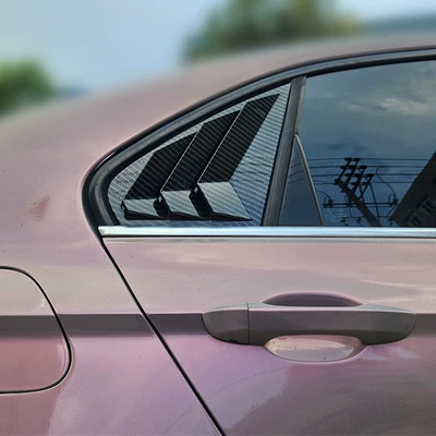 with Carbon Fiber Pattern, Şüşə kənarı xromları/moldingləri