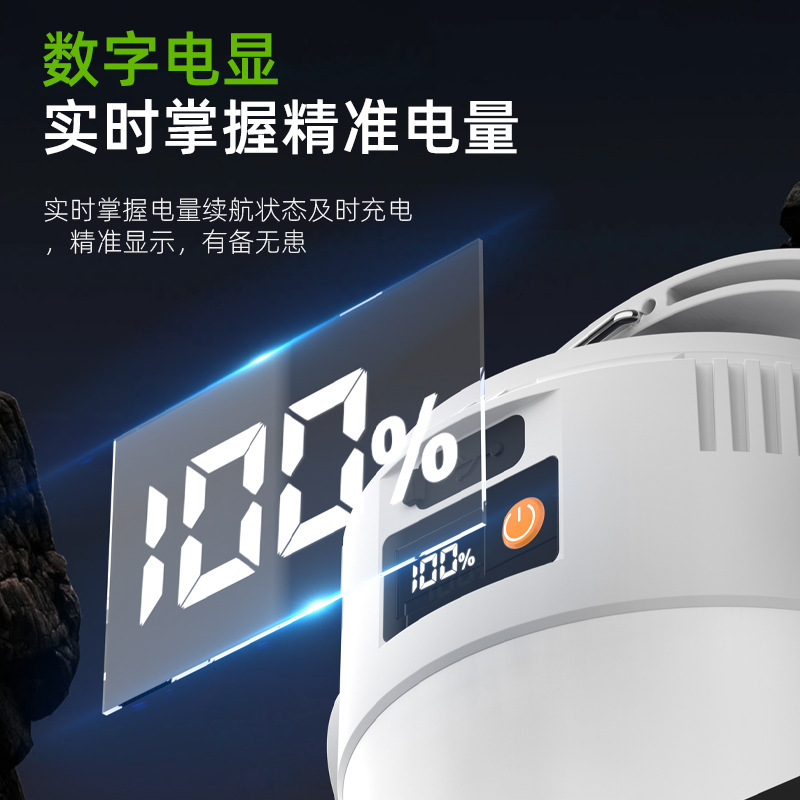 国境を越えたソーラーキャンプランプ屋外超高輝度充電式懐中電灯キャンプランプテント照明ナイトマーケット屋台ライト|undefined