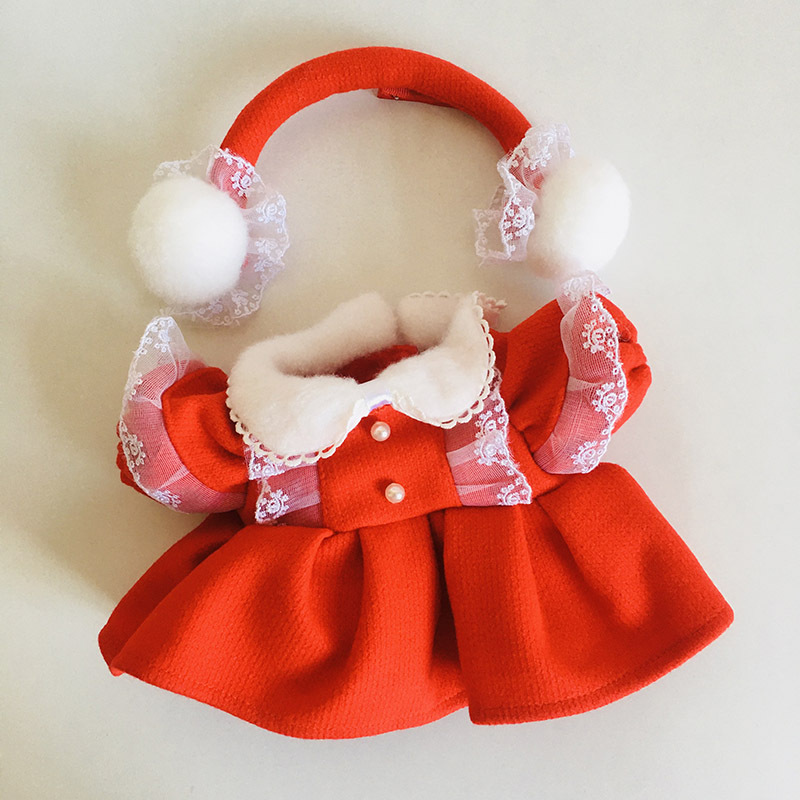 No. s Beier Lulu ropa 30cm conjunto oso muñeca ropa hecha a mano oso de peluche muñeca regalo para niñas