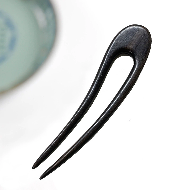 Китайская заколка из ebony sandalwood, заколка для волос, аксессуар, китайский стиль, стиль высокого качества
