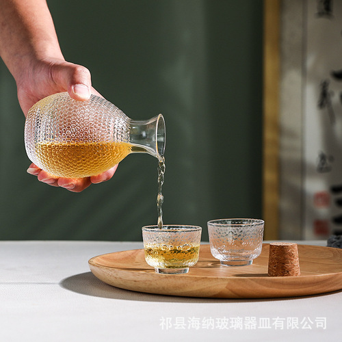 Japanese Sake Pot, Sake Cup, Pouring Tool, Baijiu Cup, Sake Warmer, Drinking Vessel Set for Home