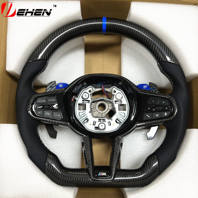 Suitable for BMW 1234567 Series X3X4X5X6X7 M2 M3 M4 upgraded and modified CS carbon fiber steering wheel