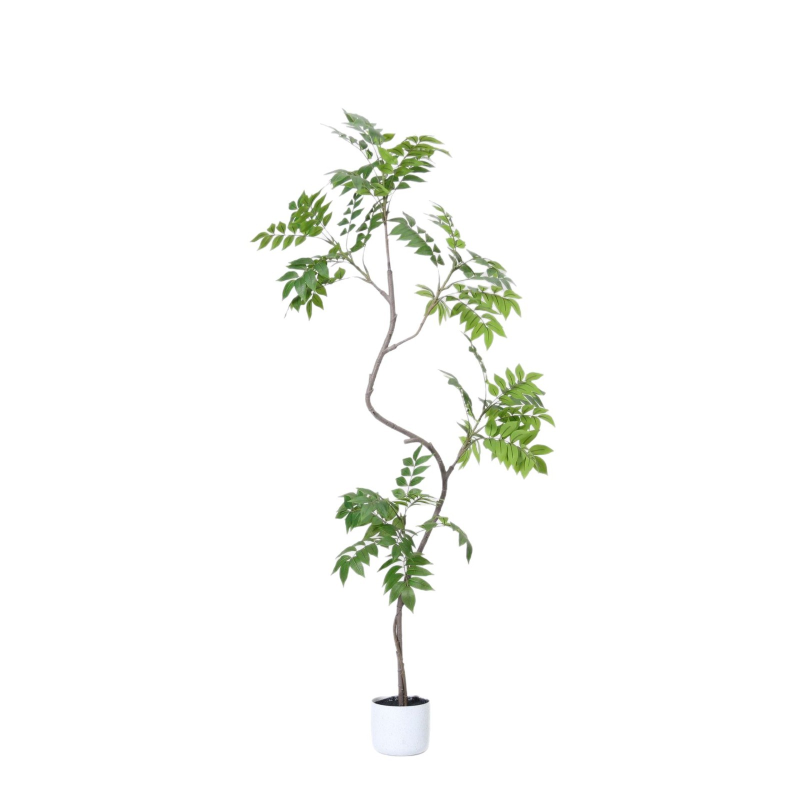 Simulación de plantas verdes, árboles de madera lacada, árboles de toon, plantas en macetas, decoración de interiores y salas de estar, paisajismo de plantas biónicas de alta gama