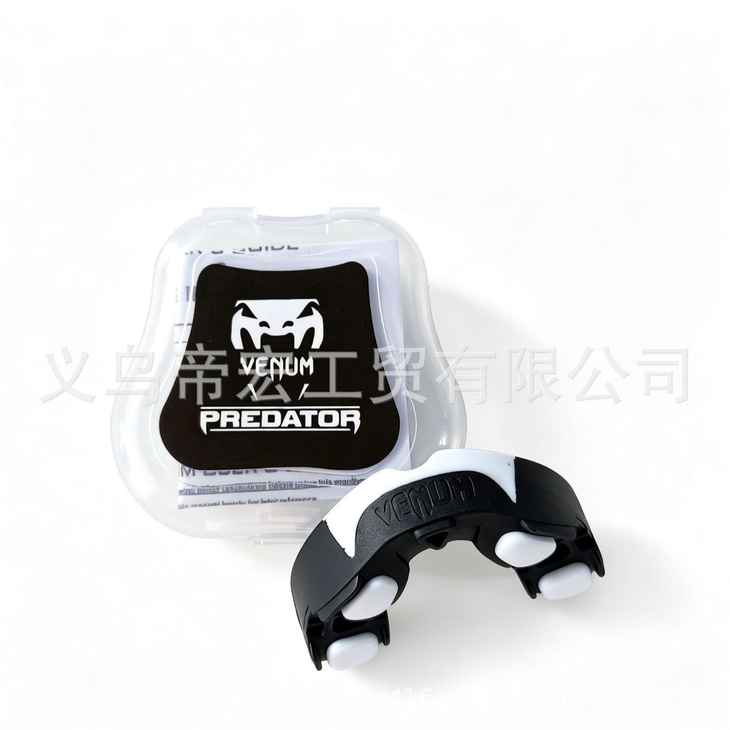 Portable boxed boxing mouthguard for Muay Thai, Sanda, MMA combat training, shock-absorbing protective boxing mouthguard for fighting