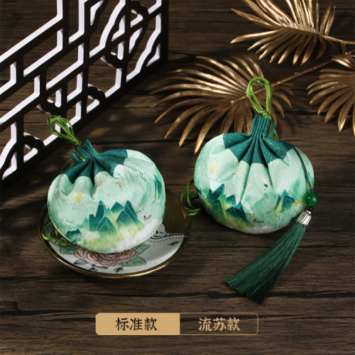 Dragon Boat Festival blessing bag prayer sachet sachet bag portable hanging neck blessing bag antique embroidery purse gift pendant wholesale