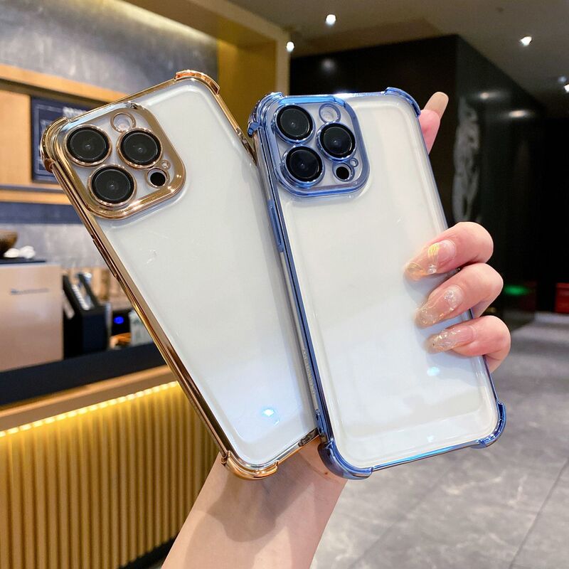 Suitable for Huawei Nova 12 Electroplated Transparent Mobile Phone Case, Full-Cover Protective Film, Four-Corner Anti-Fall Protection Wholesale Case Suitable for Huawei Nova 12 Electroplated Transparent Mobile Phone Case, Full-Cover Protective Film, Four-Corner Anti-Fall Protection Wholesale Case