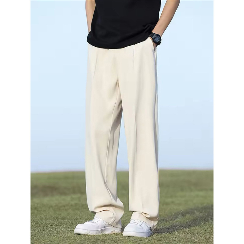 Amazon Ebay High Street Trendy Brand Casual Pants Men's Spring and Autumn New European and American Loose Breathable Sports Straight Long Pants Amazon Ebay High Street Trendy Brand Casual Pants Men's Spring and Autumn New European and American Loose Breathable Sports Straight Long Pants