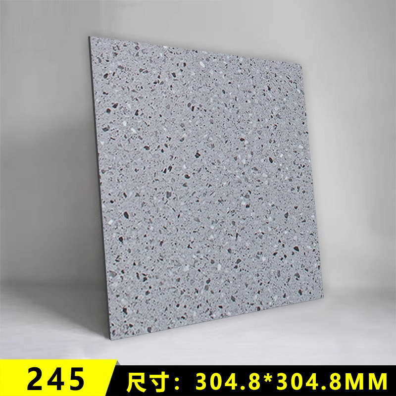 Piso de plástico de PVC pegado autoadhesivo pegado de piedra plástico home baldosas impermeables resistentes al desgaste sala de estar engrosado pegado en red