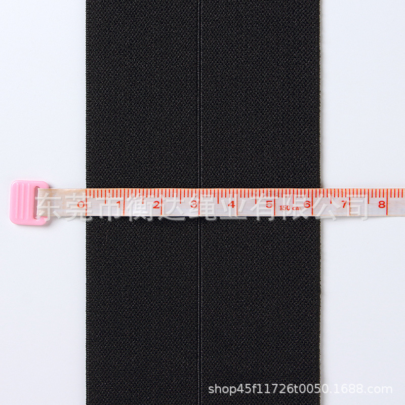 Stock 4 - 10cm color blanco y negro de nylon doblado cinturón elástico vestido de mujer cinturón elástico accesorios