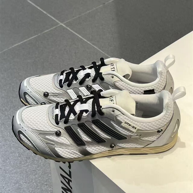 High-Quality Putian Pure Original Sftm006 Co-Branded Retro Sports Shoes for Men and Women, Running Shoes for Couples, Mesh Casual Shoes