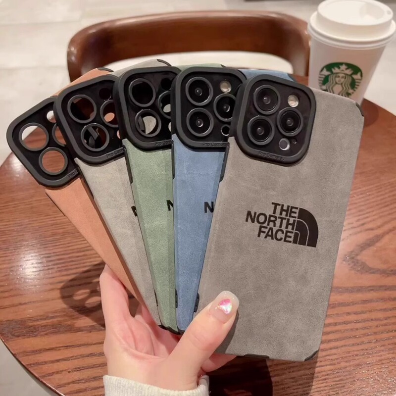 Apple 16 Protective Case Suede Leather 11 North Face iPhone 17 Pro Max Phone Case 12 Quality 13 Anti-Drop 14 Plus