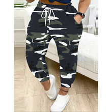 D 40414 Women's camo printed Sport pants Ůʿ�Բ�ӡ���˶���