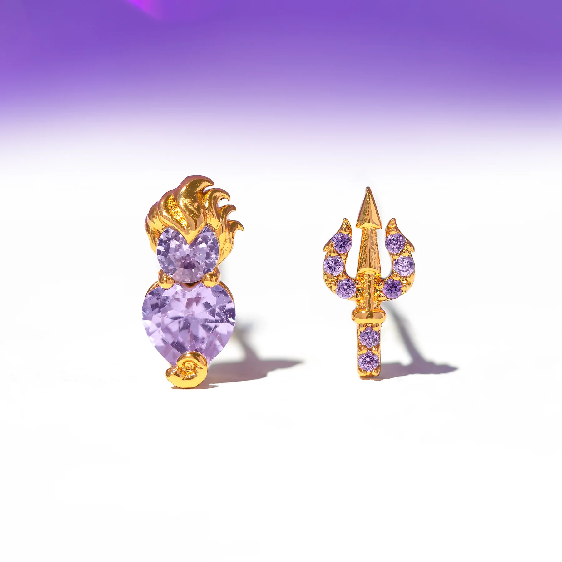 9g Weight Copper Ear Needle Material Ear Studs Classification 1 Pair Quantity Party, Street Occasion Copper Material Cartoon Pattern Women's Gender Cute, Classic Style Style 1 Pair Cute Classic Style Cartoon Copper Copper Earrings 2