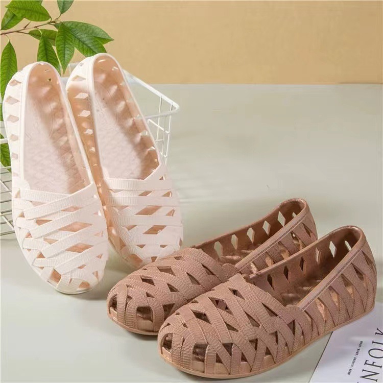 Dámské pantofle, venkovní, cestovní, látkové, kožené, nepromokavé, protiskluzové, žabky_voghion.com