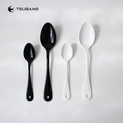 日本輸入燕印tsubame手作りエナメル家庭用スプーンフォーク食器スプーンデザートフルーツフォークコーヒースプーン