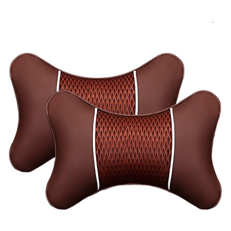 Трансграничный AliExpress Автомобильный подголовник подушка для защиты шеи Автомобильная подушка Автомобильная Шейная Подушка 3D кожа Four Seasons Universal