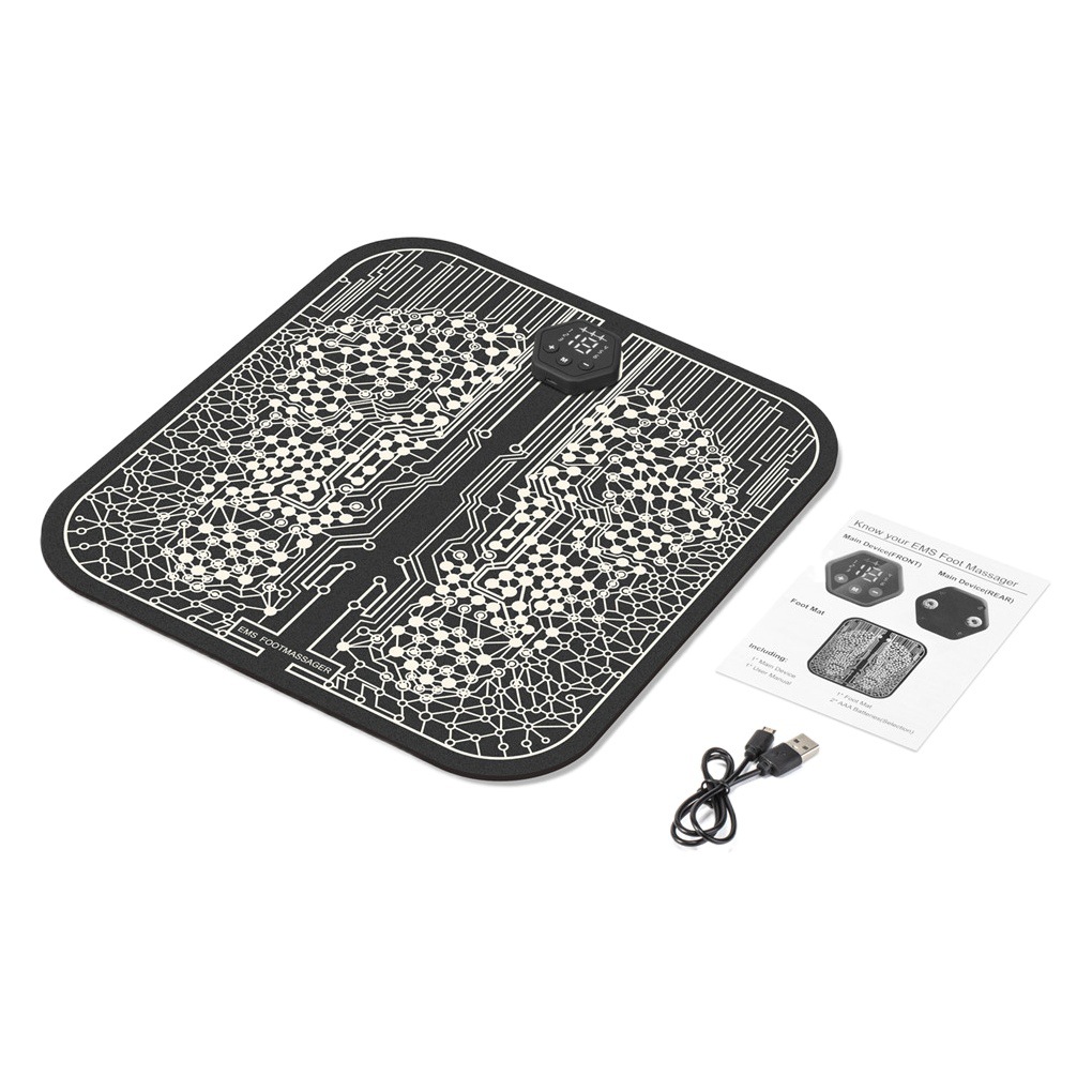 Almohadilla de masaje de pies inteligente masaje de pies de pulso masajeador de pies EMS máquina de masaje de piernas almohadilla de masaje de pies