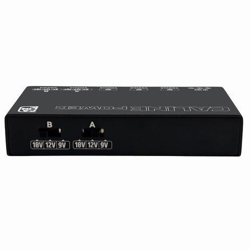 Caline CP-203 guitar pedal power supply 8-way isolated output (9V, 12V, 15V, 18V)